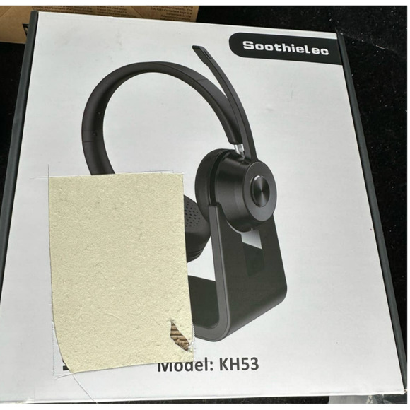 Bluetooth Headset V5.1, Wireless Headset with Noise Canceling Microphone - Picture 2 of 11